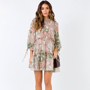 Princess Polly Eden Bloom Mini Dress Size US 6